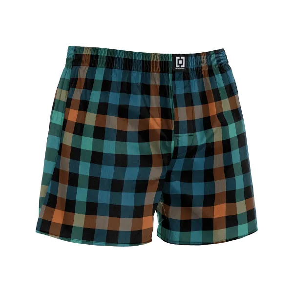 HORSEFEATHERS Boxerky Sonny 3Pack - bundle 5 BLUE velikost M