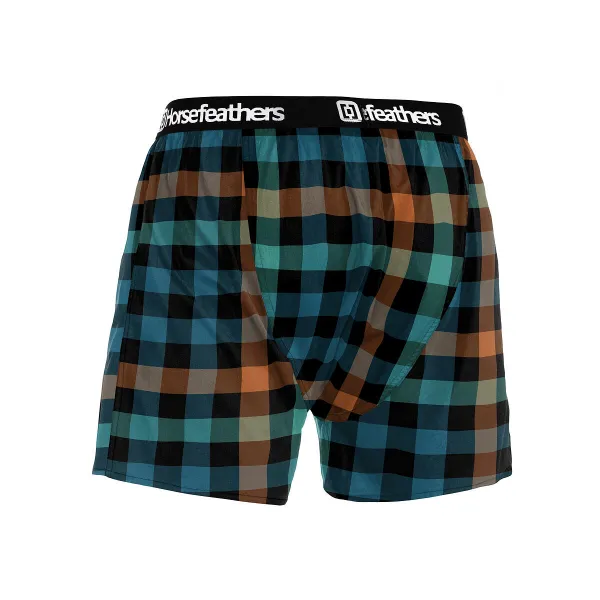 HORSEFEATHERS Trenírky Clay - lagoon BLUE velikost S