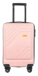 ŠtýlovýcestovnýkuforsTSAzámkom56cm4kolieskamodrá