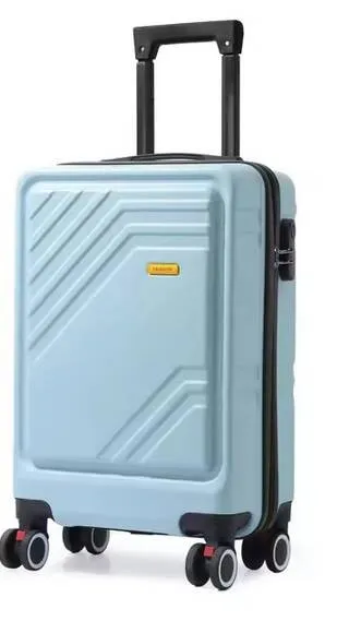 ŠtýlovýcestovnýkuforsTSAzámkom56cm4kolieskamodrá