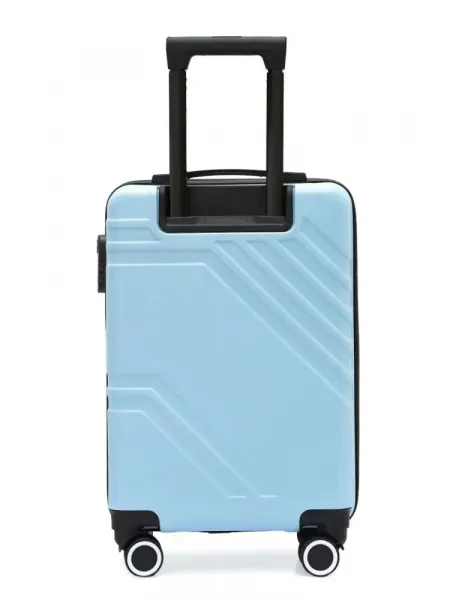 ŠtýlovýcestovnýkuforsTSAzámkom56cm4kolieskamodrá