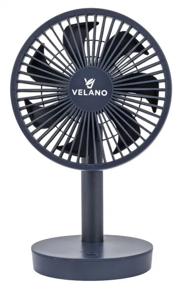 Stolový ventilátor Velano VELWEBS0018 nabíjanie cez USB-C