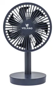 Stolový ventilátor Velano VELWEBS0018 nabíjanie cez USB-C