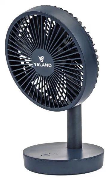 Stolový ventilátor Velano VELWEBS0018 nabíjanie cez USB-C