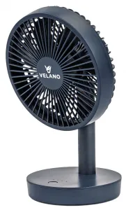 Stolový ventilátor Velano VELWEBS0018 nabíjanie cez USB-C
