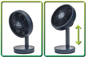 Stolový ventilátor Velano VELWEBS0018 nabíjanie cez USB-C