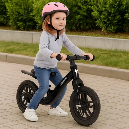 DetskéodrážadloKRUZZEL12sramennýmpopruhom-čierne-ružovéružová
