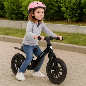 DetskéodrážadloKRUZZEL12sramennýmpopruhom-čierne-ružovéružová
