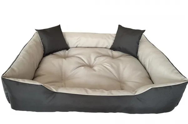 Vodoodolnýkomfortnýpelechprepsasvankúšmi-sivýŠírka:45cm|Dĺžka:45cm