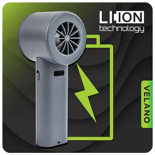 Prenosný ručný ventilátor Velano VELWEBR0006