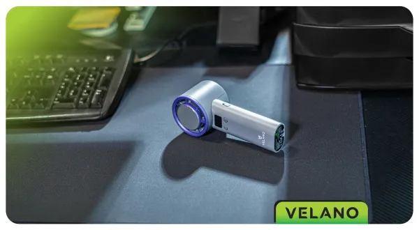 Prenosný ručný ventilátor Velano VELWEBR0006