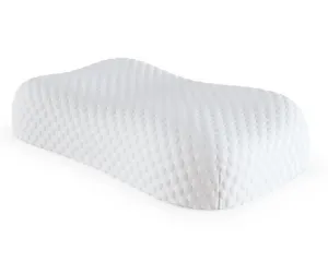 FDM Ergonomický vankúš Aura Plus 58x33 cm biely