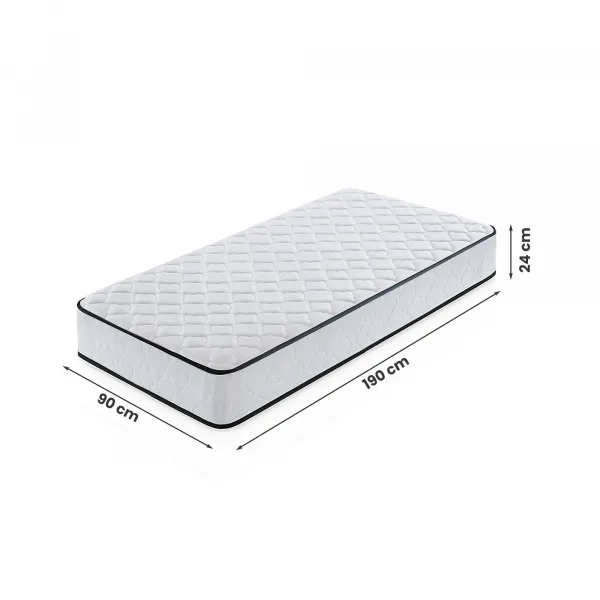 Ak furniture Taštičkový matrac Evan s chráničom 90x190