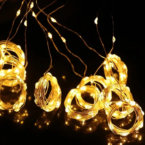 Tutumi Svetelná LED reťaz Linde 300 diód teplá biela