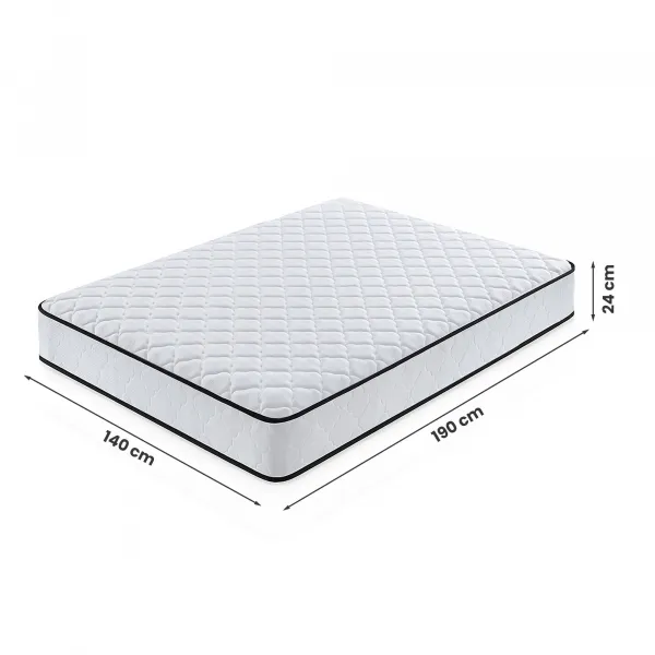 Ak furniture Taštičkový matrac Evan s chráničom 140x190