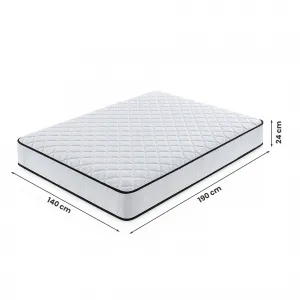 Ak furniture Taštičkový matrac Evan s chráničom 140x190