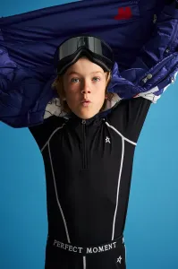 Detský funkčné tričko s dlhým rukávom Perfect Moment thermal half zip