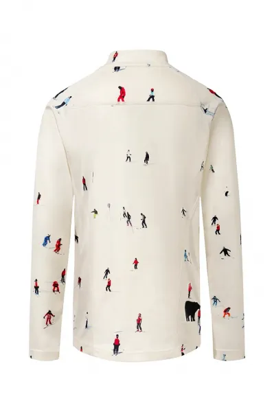 Detský funkčné tričko s dlhým rukávom Perfect Moment thermal half zip