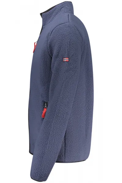 Pánska fleecová mikina na zips