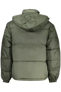 Zelená zimná prešívaná bunda