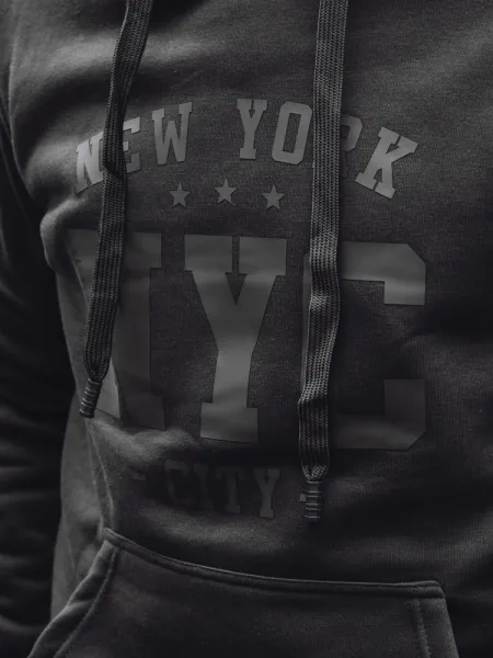 Pánska mikina New York s kapucňou