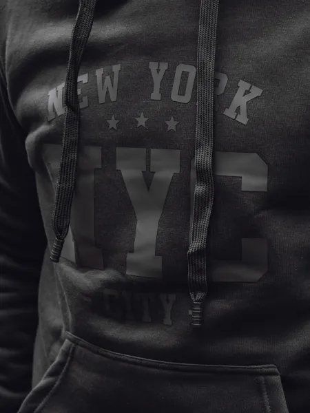 Pánska mikina New York s kapucňou
