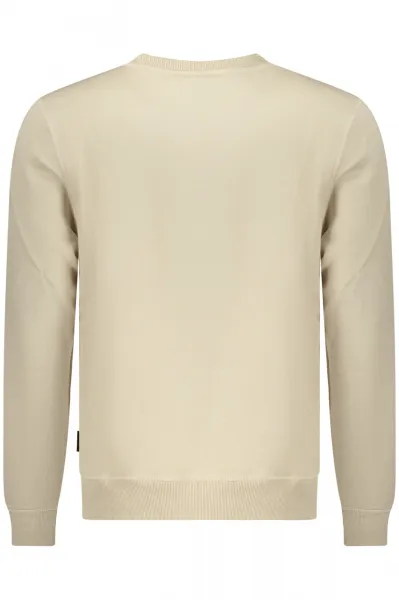 Béžový pánsky basic sveter