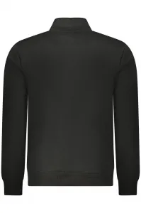 Pánska čierna mikina na zips