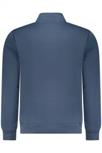 Modrá pánska mikina na zips