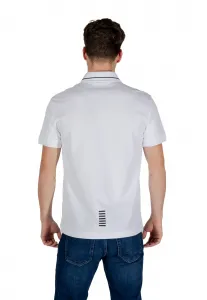 Biele pánske polo tričko EA7