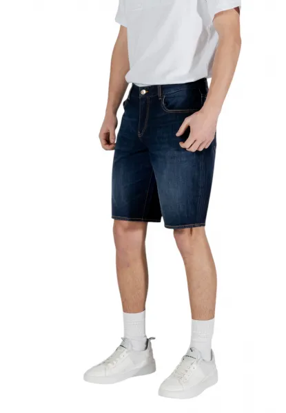 Armani Exchange rifľové bermudy