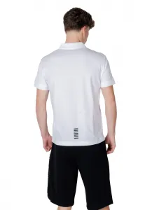 Biele pánske polo tričko EA7