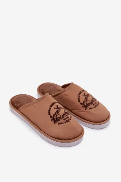 Pánske papuče Boto Camel