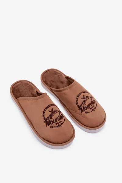 Pánske papuče Boto Camel