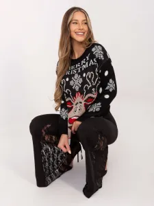 Vianočný sveter s motívom soba