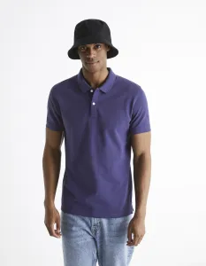 Celio Polo T-Shirt Teone Pique - Men's