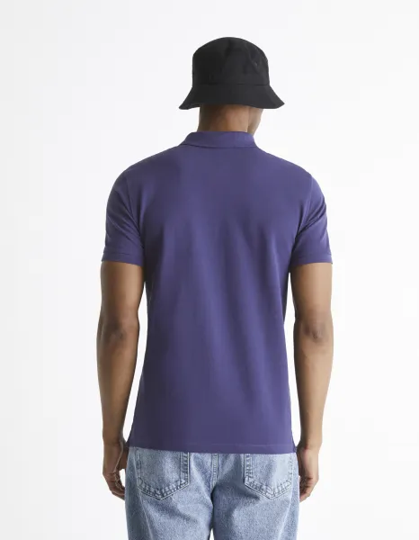 Celio Polo T-Shirt Teone Pique - Men's
