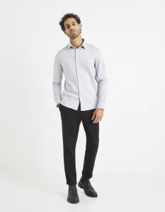 Celio Cotton Shirt Vactive slim - Men's