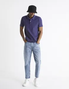 Celio Polo T-Shirt Teone Pique - Men's