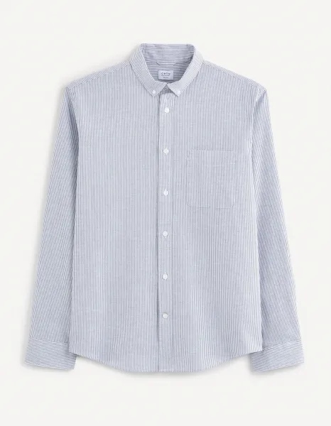Celio Baxfordday Long Sleeve Shirt - Mens