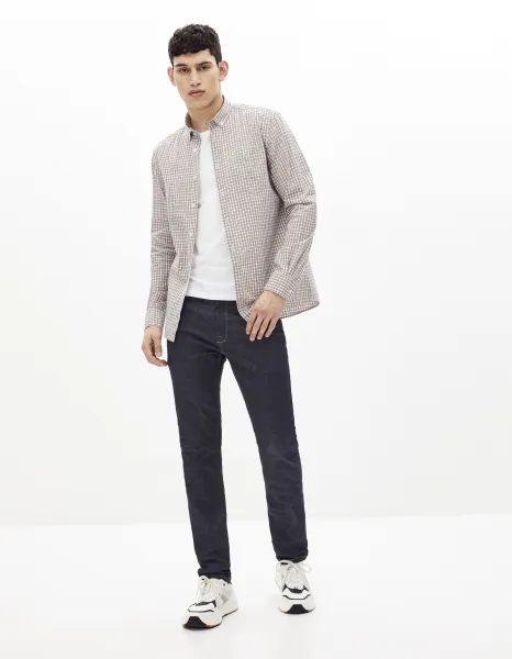Celio Plaid Shirt Rakaro - Men's