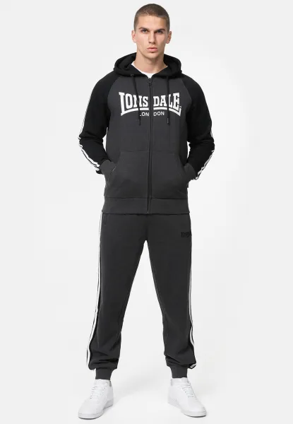 Lonsdale Men's hooded zipsweat jacket regular fit