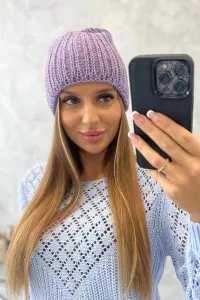 Dámska čiapka Rebeka K345 fialová