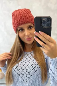 Dámska čiapka Rebeka K345 bordová
