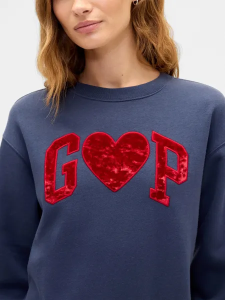 GAP oversize mikina s logom