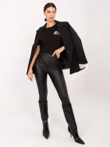 Čierny dámsky blazer