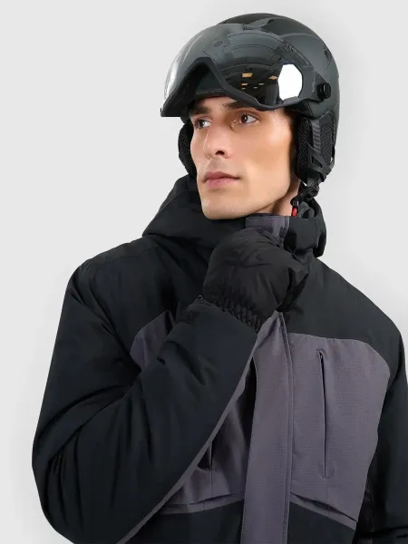 4F TECHNICAL JACKET Pánska zimná bunda, čierna, veľkosť