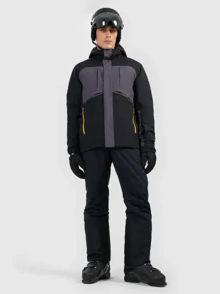 4F TECHNICAL JACKET Pánska zimná bunda, čierna, veľkosť