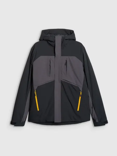 4F TECHNICAL JACKET Pánska zimná bunda, čierna, veľkosť