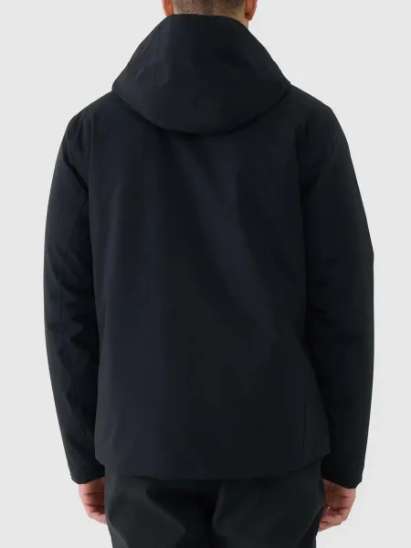 4F TECHNICAL JACKET Pánska zimná bunda, čierna, veľkosť